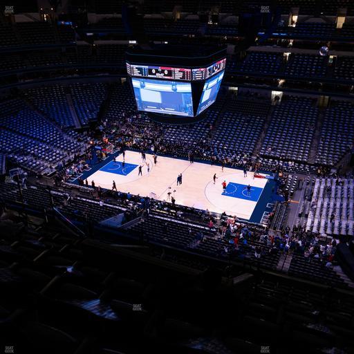 American Airlines Center - Section 324 Seat View