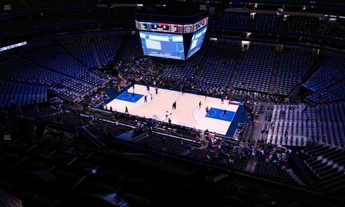 American Airlines Center - Section 324 Seat View