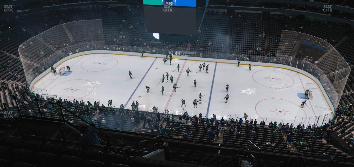 American Airlines Center - Section 325 Seat View