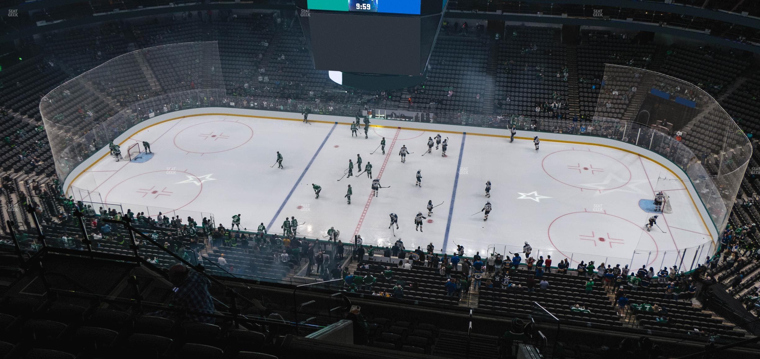 American Airlines Center - Section 325 Seat View