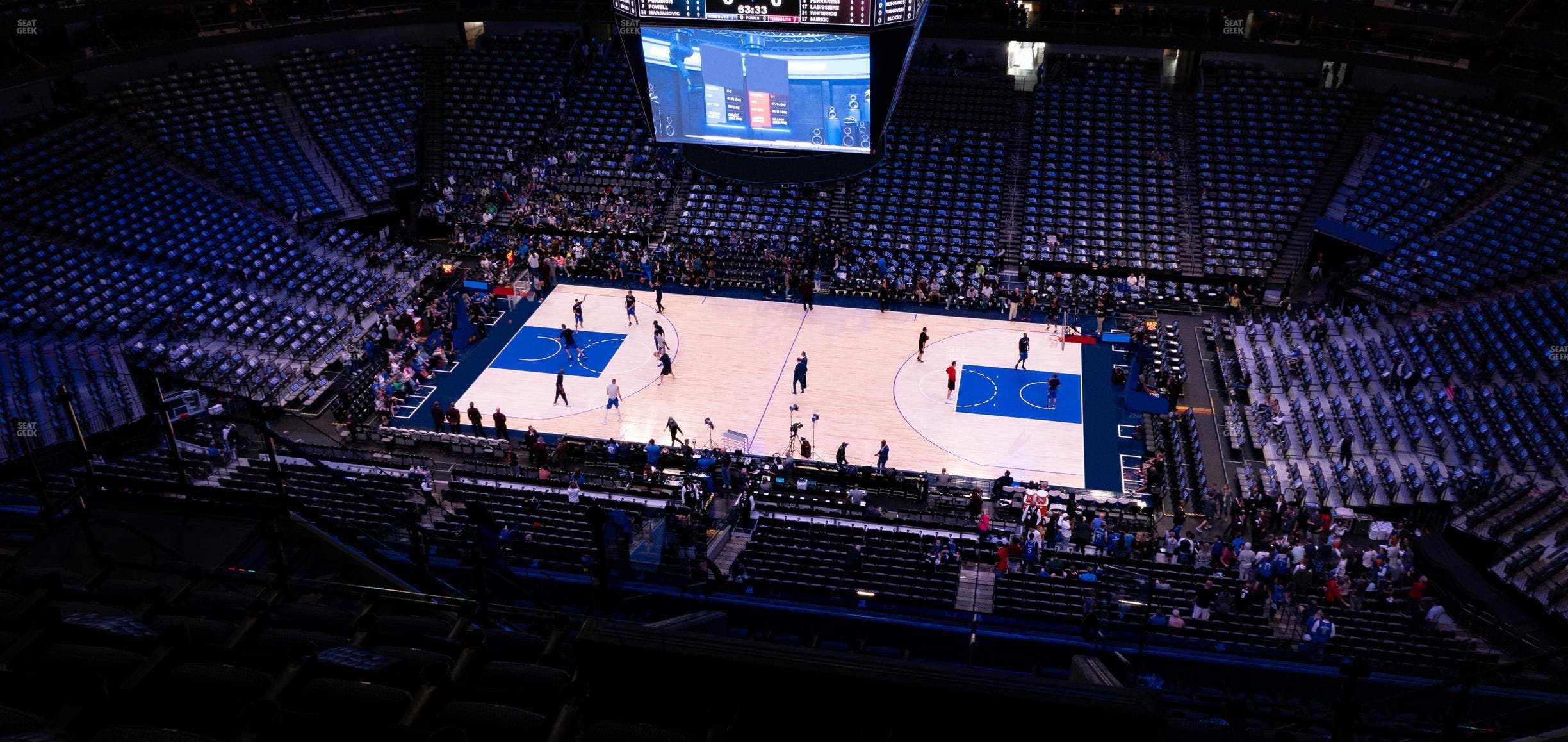 American Airlines Center - Section 325 Seat View