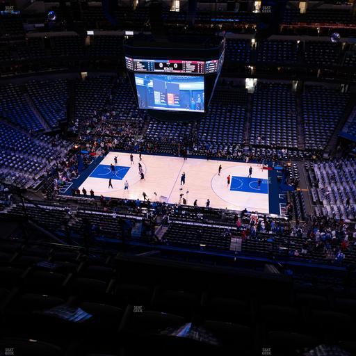 American Airlines Center - Section 325 Seat View