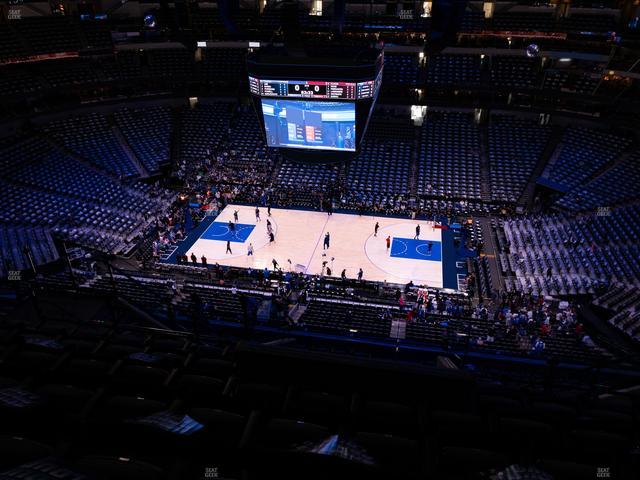 American Airlines Center - Section 325 Seat View