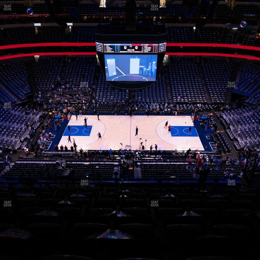 American Airlines Center - Section 326 Seat View