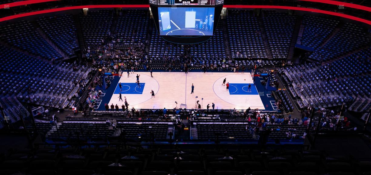 American Airlines Center - Section 326 Seat View