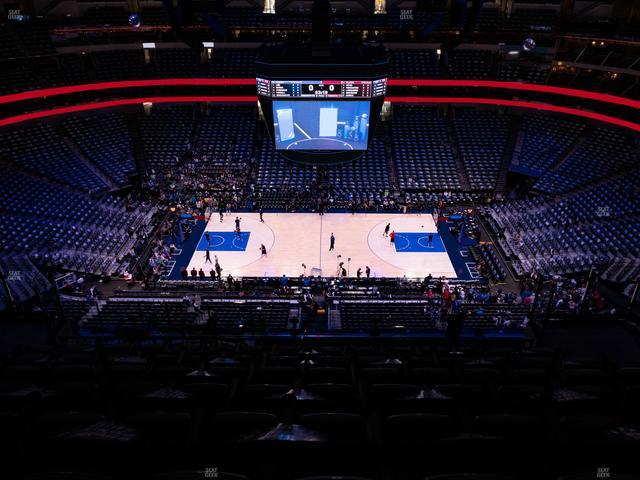 American Airlines Center - Section 326 Seat View