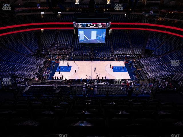 American Airlines Center - Section 326 Seat View
