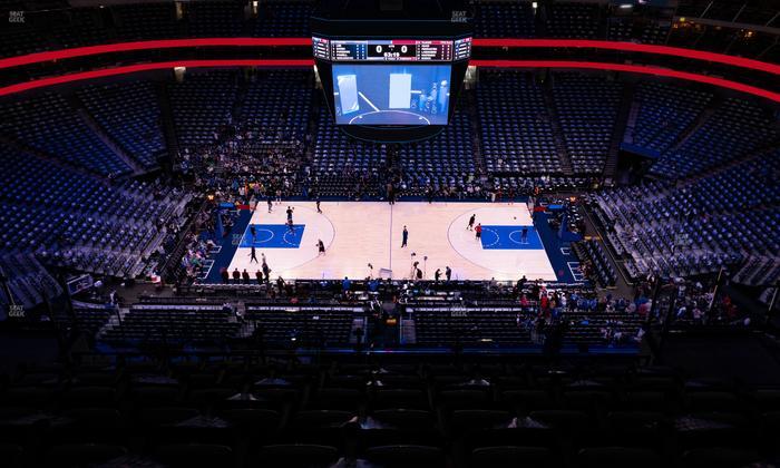 American Airlines Center - Section 326 Seat View