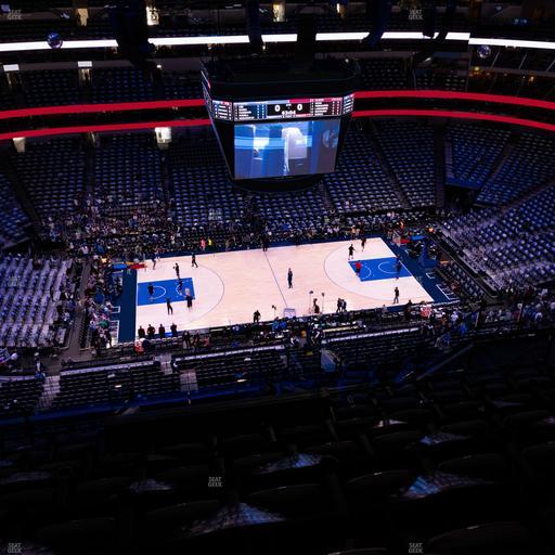 American Airlines Center - Section 327 Seat View