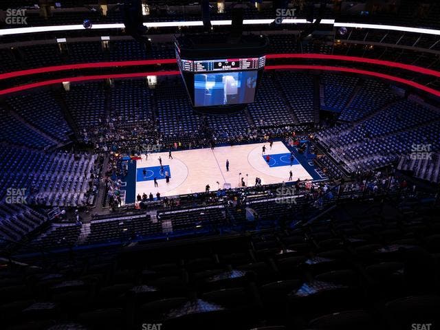 American Airlines Center - Section 327 Seat View