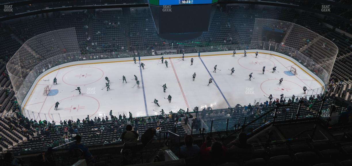 American Airlines Center - Section 327 Seat View