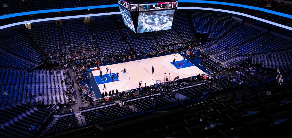 American Airlines Center - Section 328 Seat View