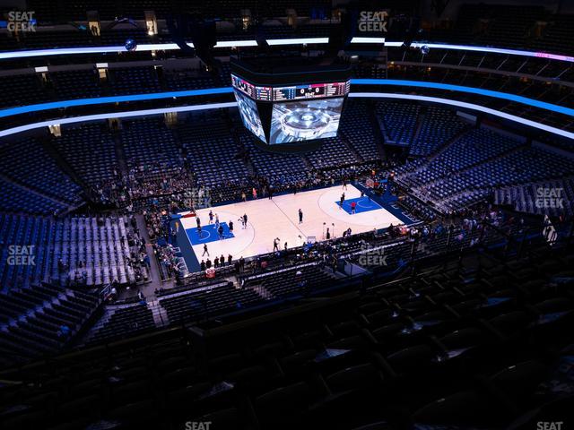 American Airlines Center - Section 328 Seat View
