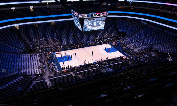 American Airlines Center - Section 328 Seat View