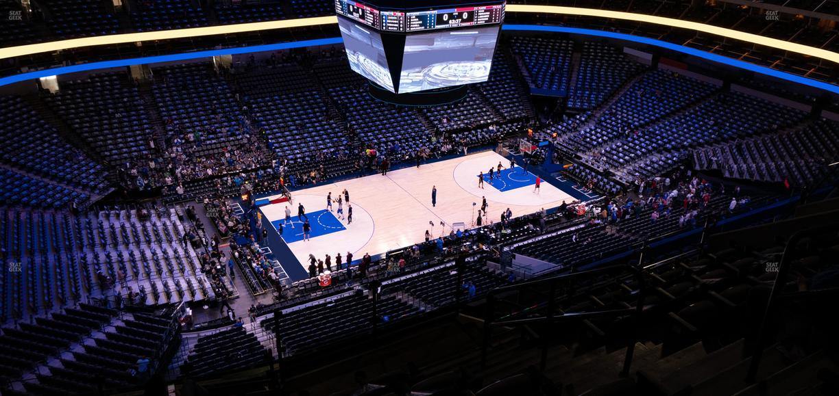 American Airlines Center - Section 329 Seat View