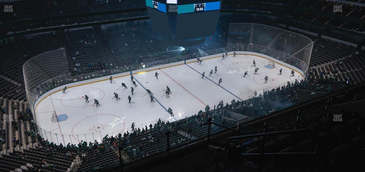 American Airlines Center - Section 329 Seat View