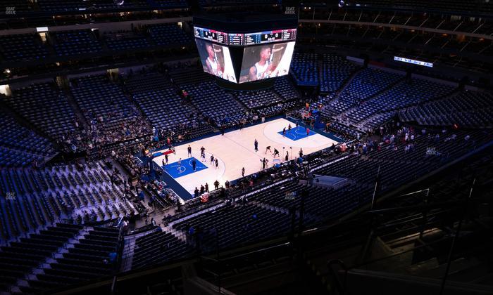 American Airlines Center - Section 330 Seat View