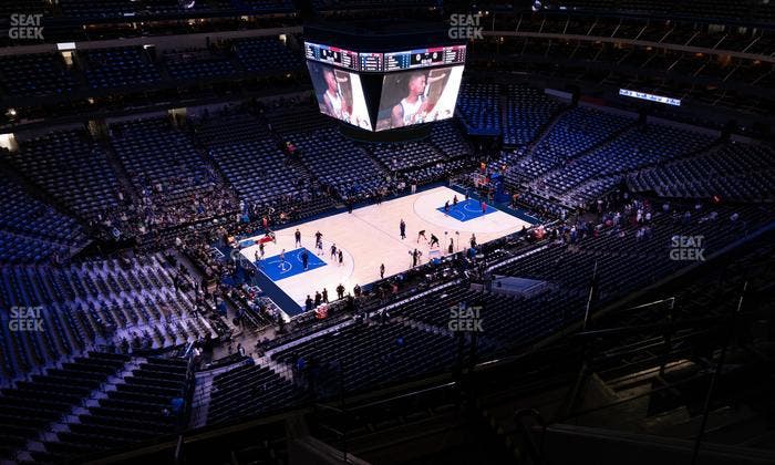 American Airlines Center - Section 330 Seat View