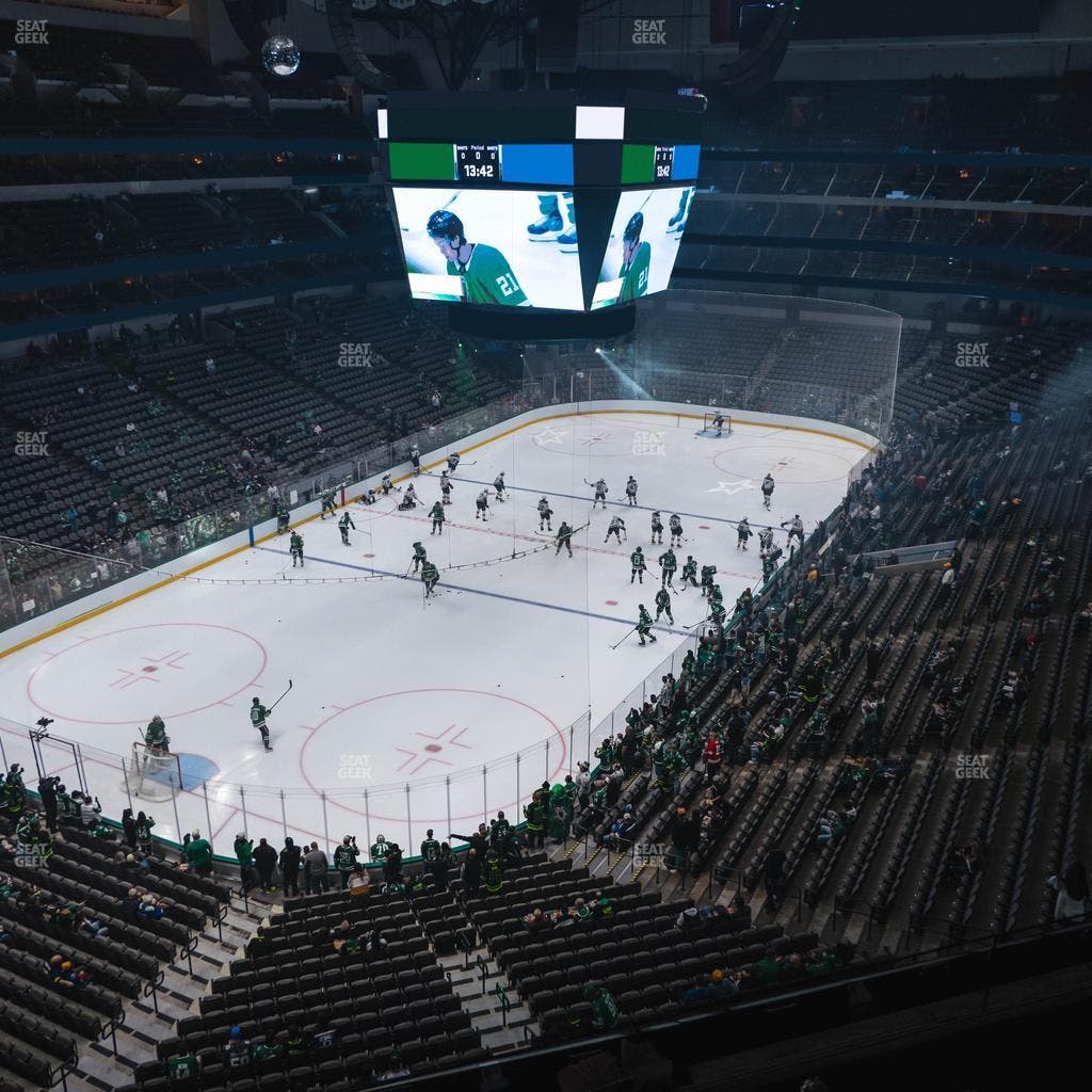 American Airlines Center - Section 332 Seat View
