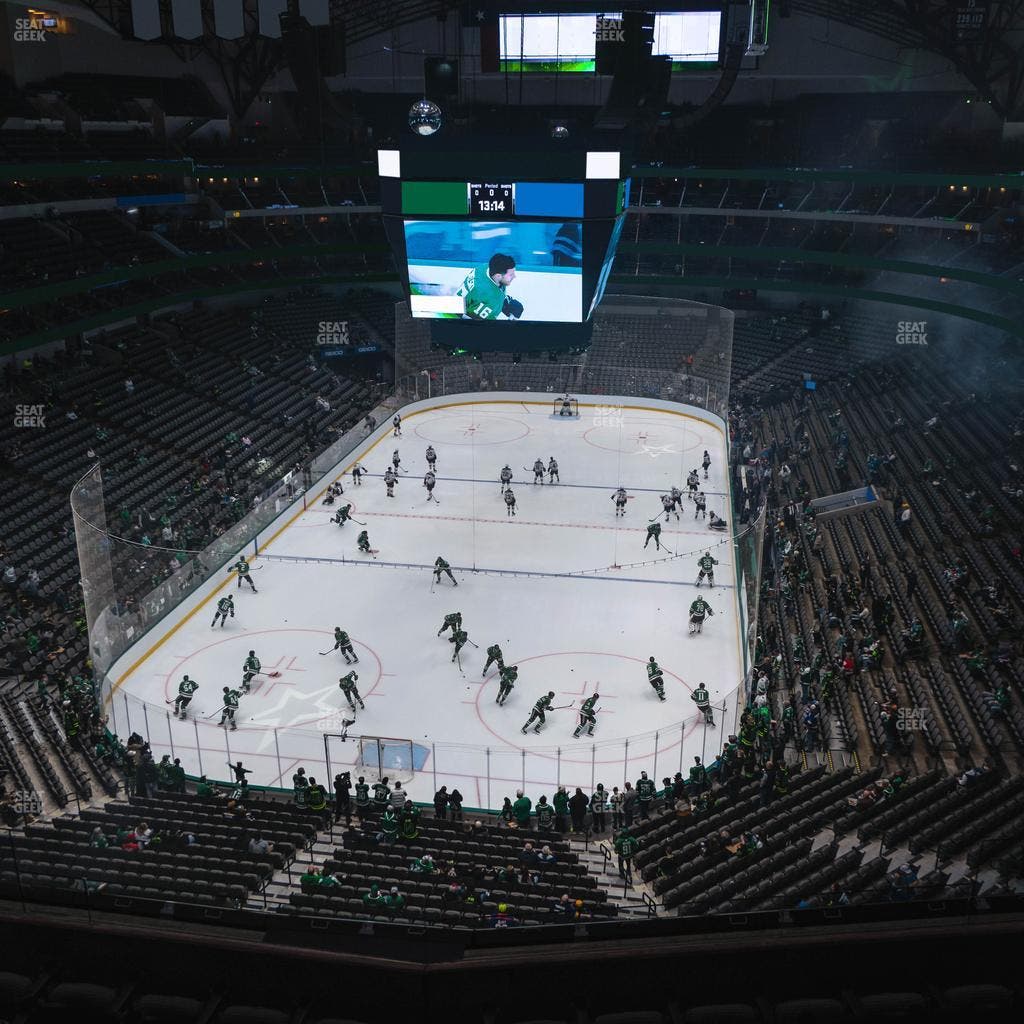 American Airlines Center - Section 334 Seat View