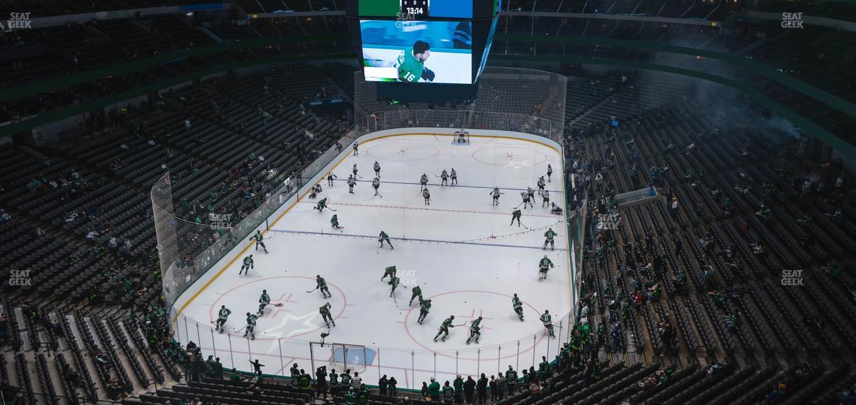 American Airlines Center - Section 334 Seat View