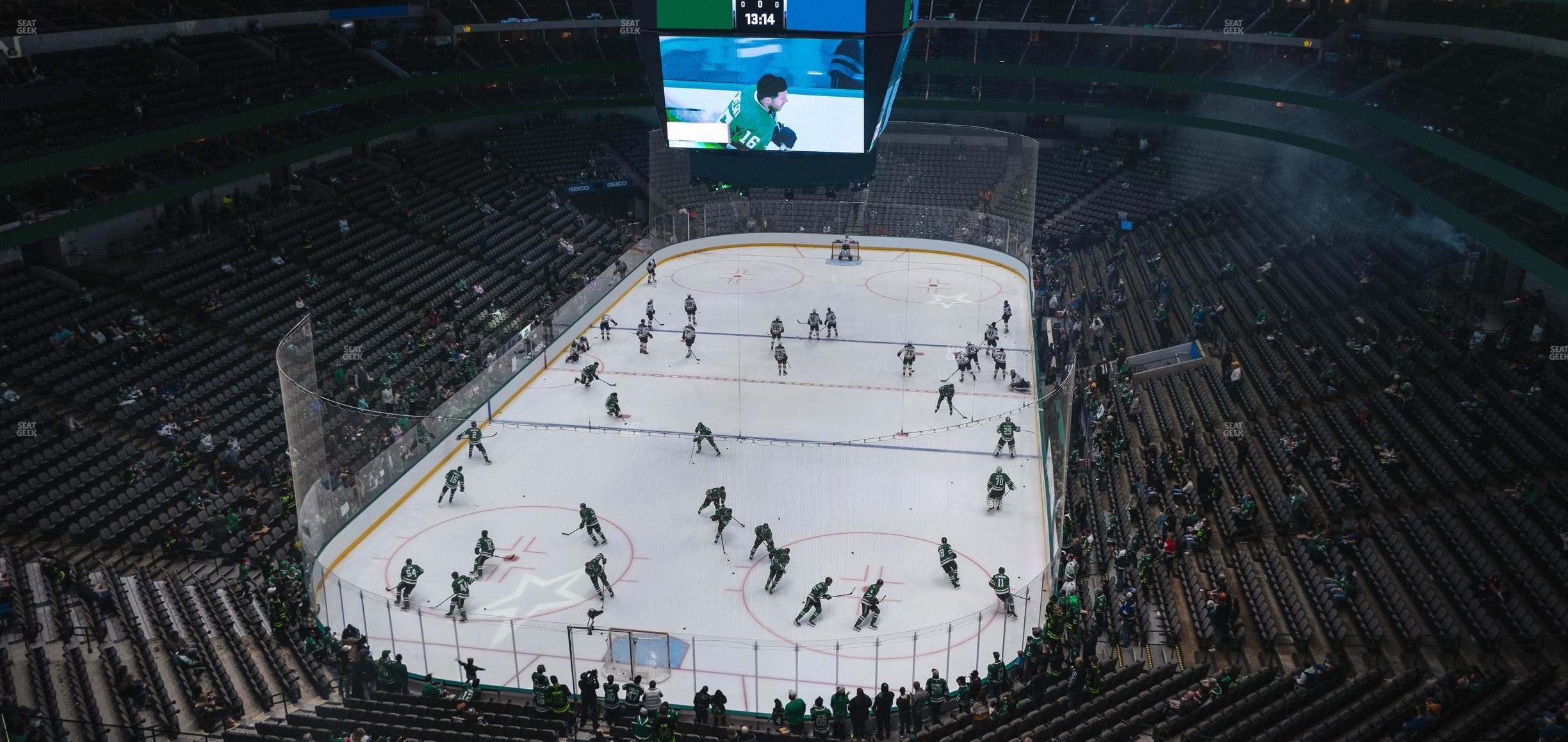 American Airlines Center - Section 334 Seat View