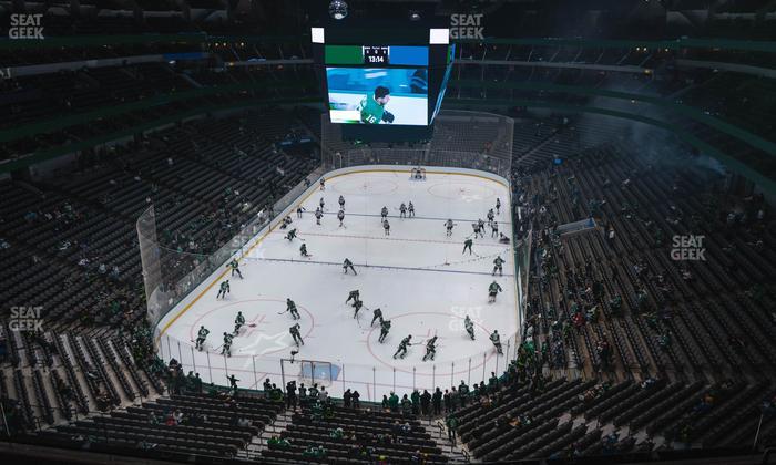 American Airlines Center - Section 334 Seat View