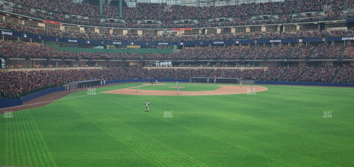 American Family Field - Section 101 Seat View