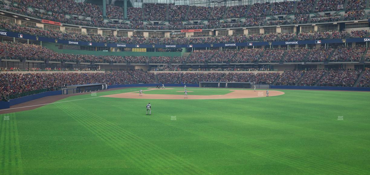 American Family Field - Section 101 Seat View