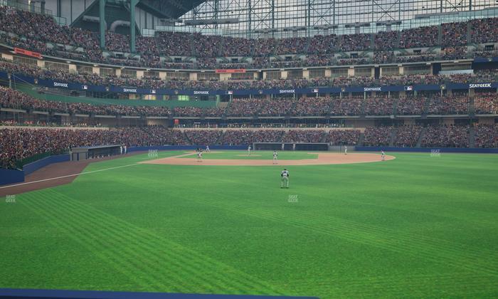 American Family Field - Section 102 Seat View