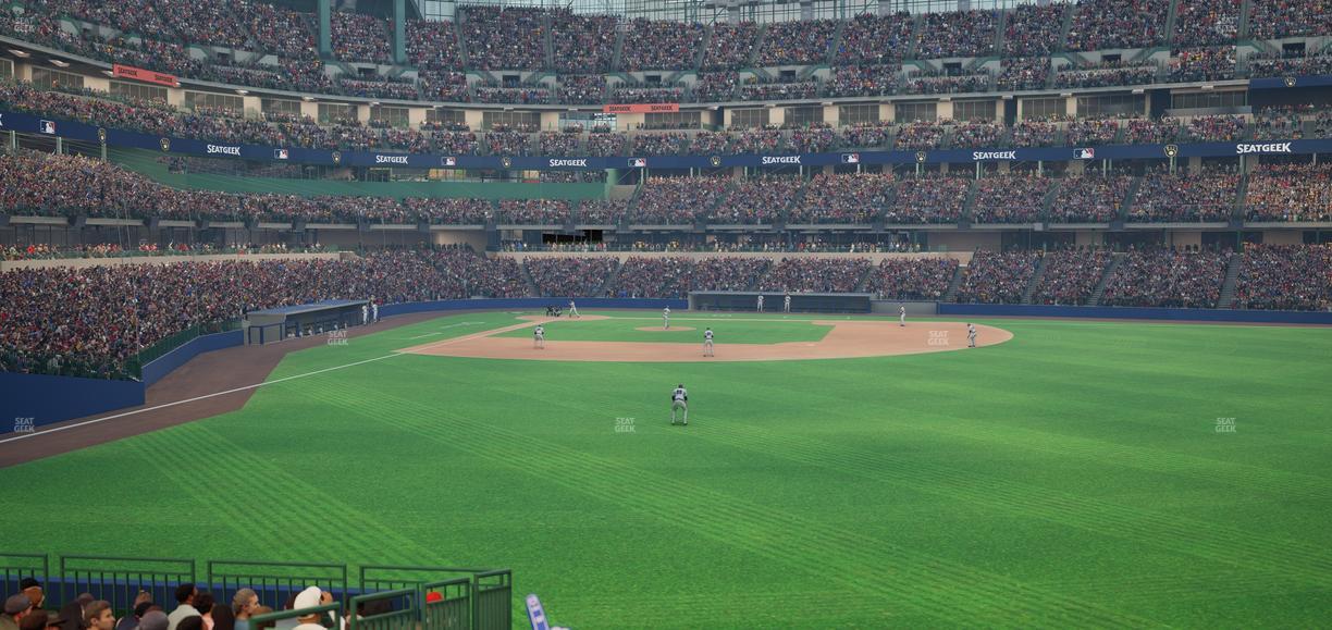 American Family Field - Section 102 Seat View