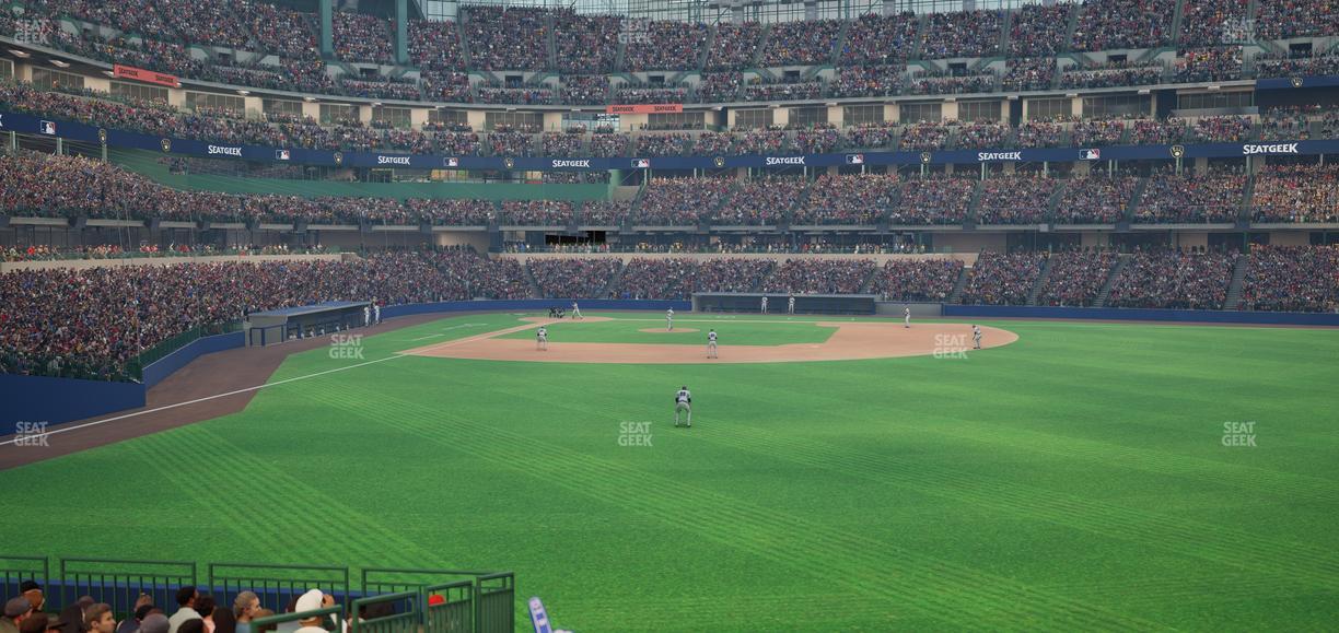 American Family Field - Section 102 Seat View