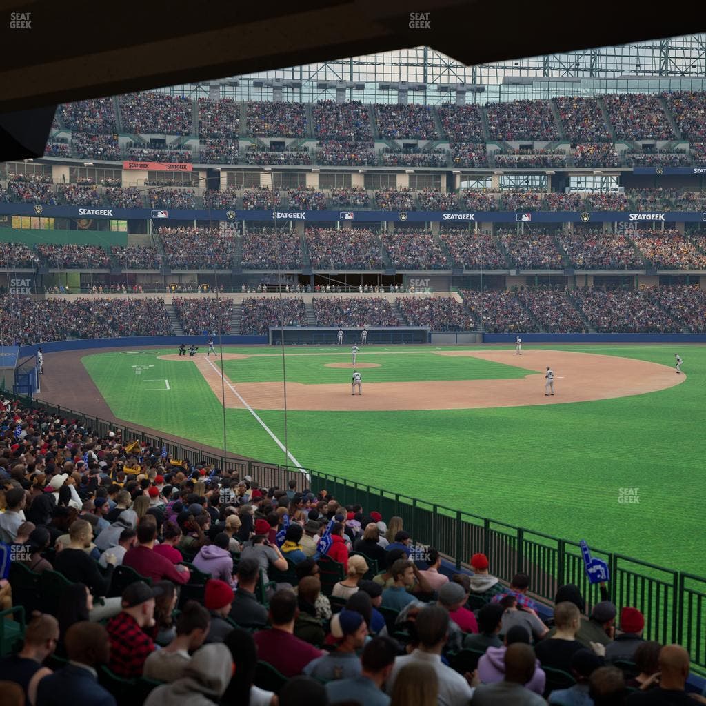 American Family Field - Section 106 Seat View