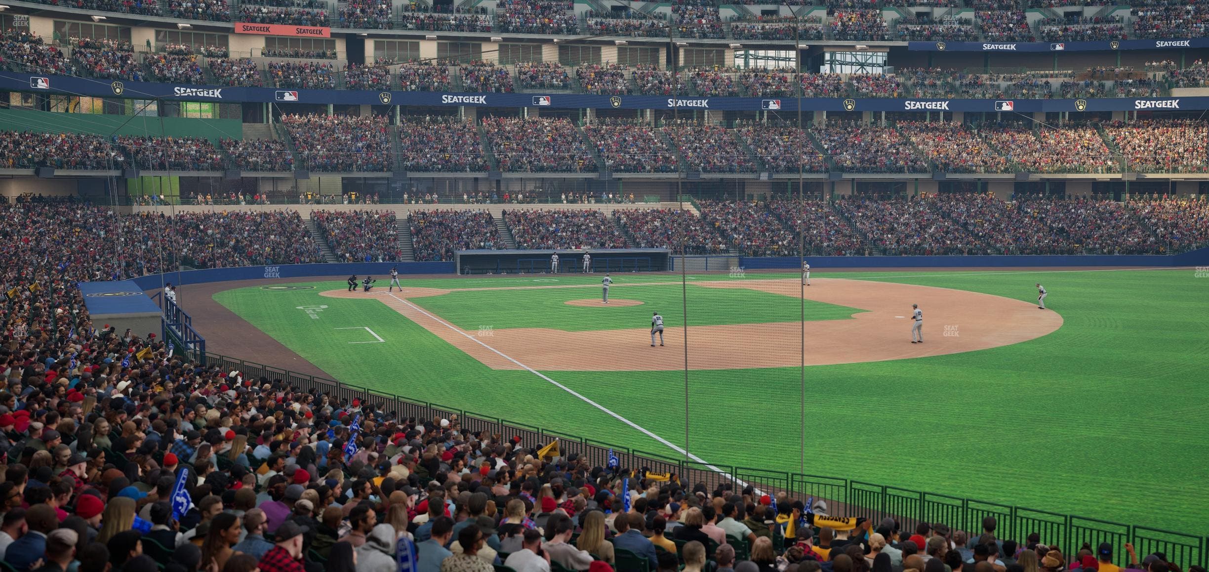 American Family Field - Section 107 Seat View