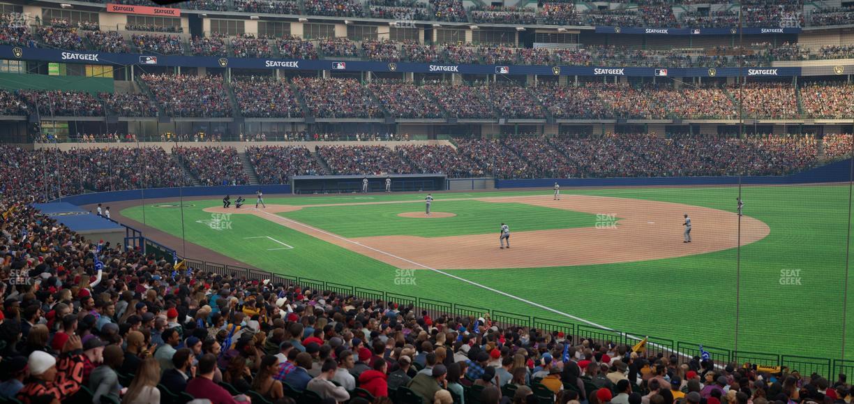 American Family Field - Section 108 Seat View