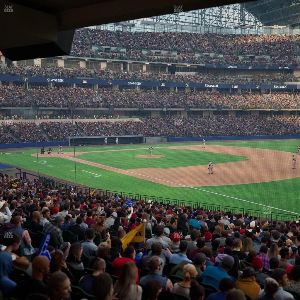 American Family Field - Section 109 Seat View