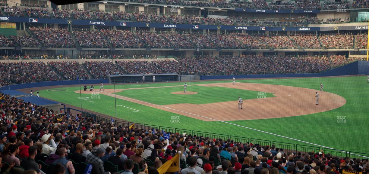 American Family Field - Section 109 Seat View