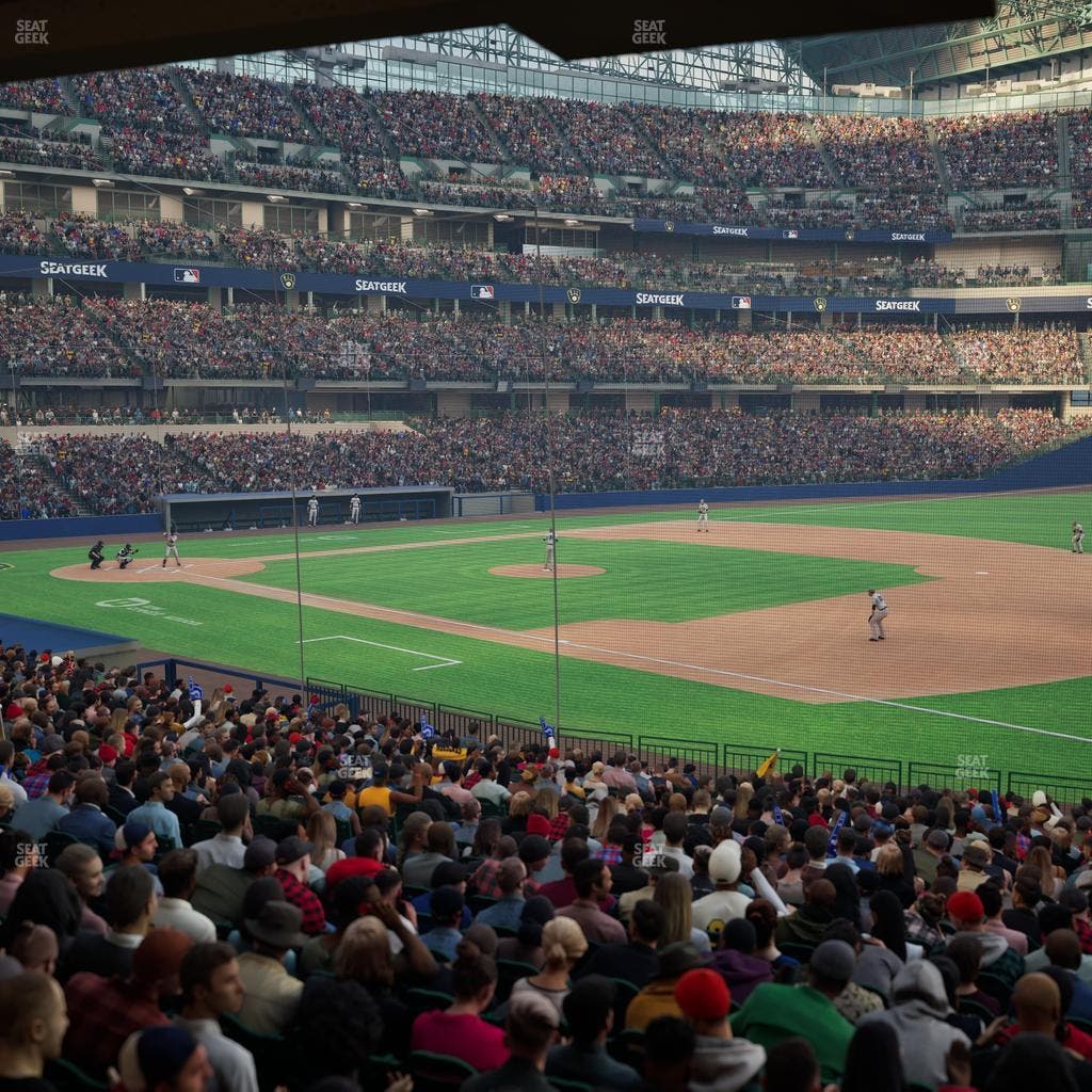 American Family Field - Section 110 Seat View