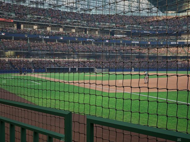 American Family Field - Section 110 Seat View