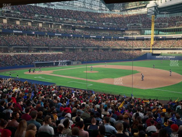 American Family Field - Section 111 Seat View American Family Field - Section 111 Seat View