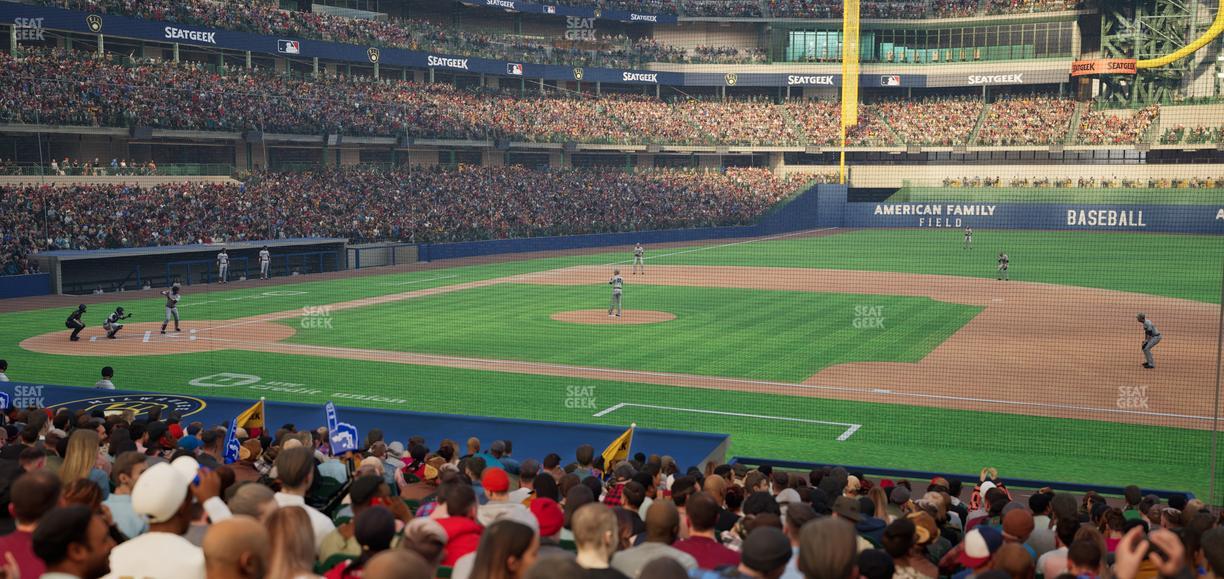 American Family Field - Section 112 Seat View