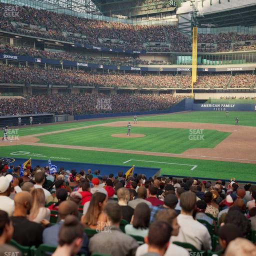 American Family Field - Section 112 Seat View