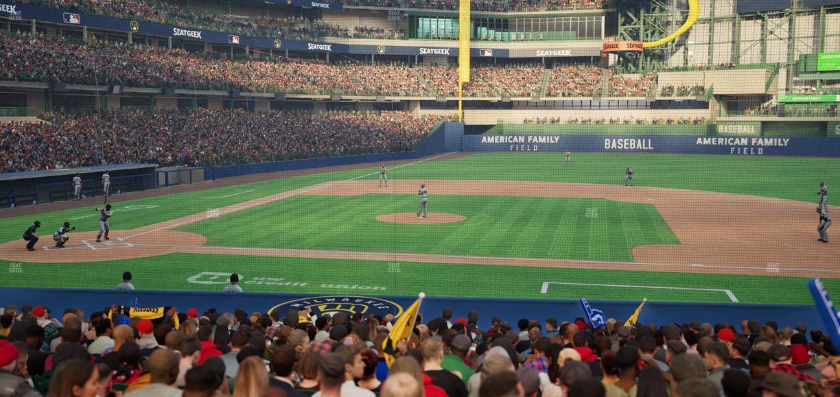 American Family Field - Section 113 Seat View