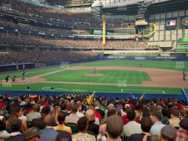 American Family Field - Section 113 Seat View American Family Field - Section 113 Seat View