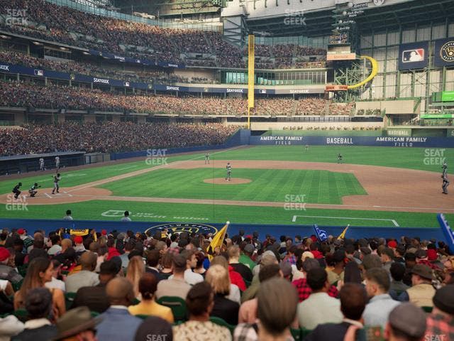 American Family Field - Section 113 Seat View