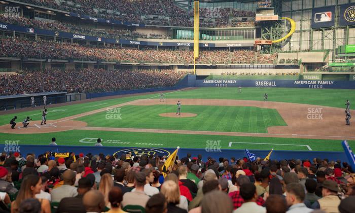 American Family Field - Section 113 Seat View