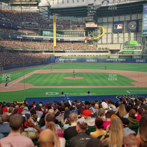 American Family Field - Section 114 Seat View