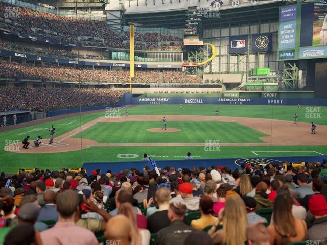 American Family Field - Section 114 Seat View American Family Field - Section 114 Seat View