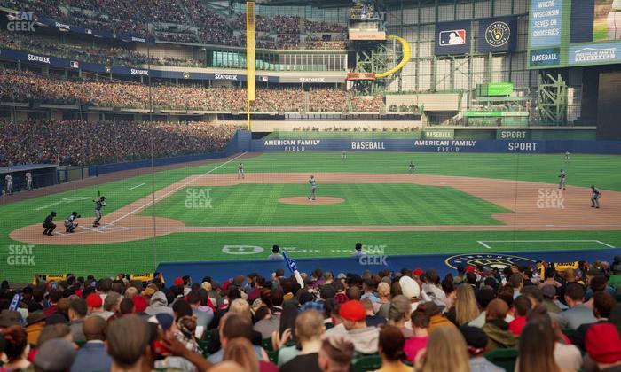 American Family Field - Section 114 Seat View