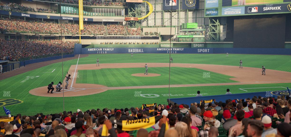 American Family Field - Section 115 Seat View